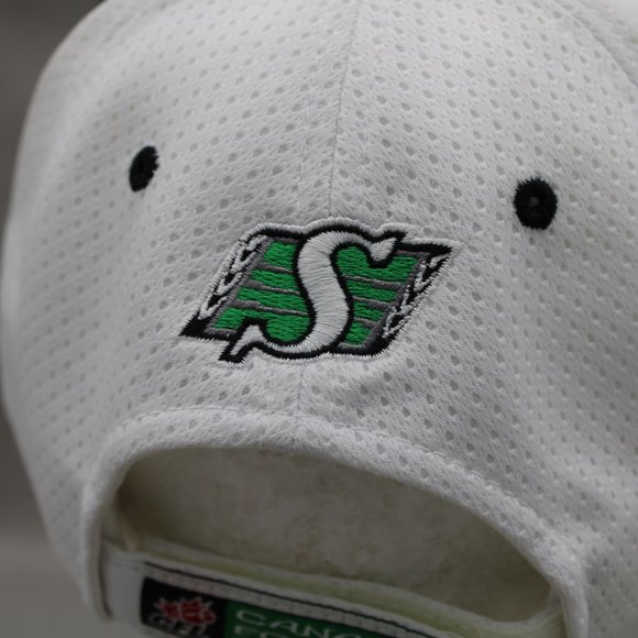 Retro CFL Hat - Saskatchewan Roughriders Initials by Puma - Adult Gripback - Picture 6 of 10